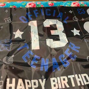 official teenager banner